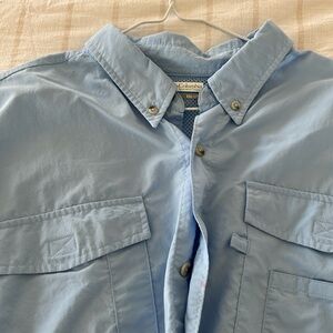 Columbia MENS PFG Long Sleeve Fishing Shirt w/ SPF Protection